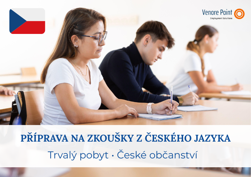Příprava na zkoušky z českého jazyka – trvalý pobyt a občanství ČR